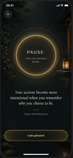 GONG Pause